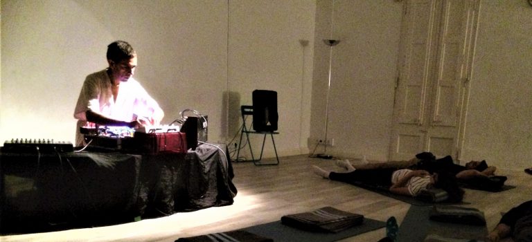 Marcelo Acosta, a.k.a. Los Sabios Duendes, at La Cháchara, Barcelona, 21-05-2016 Marcelo Acosta, a.k.a. Los Sabios Duendes, at La Cháchara, Barcelona, 21-05-2016