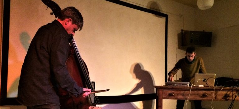 Adrià Bofarull & Eduard Altaba, a l’Antic Forn de Vallcarca, Barcelona, 3-2-2018 Adrià Bofarull & Eduard Altaba, a l’Antic Forn de Vallcarca, Barcelona, 3-2-2018