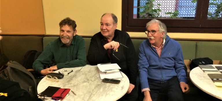 Vespertina # 1: Carles Camps Mundó i Josep Maria Fulquet, al Caffè San Marco 12-4-2018 Vespertina # 1: Carles Camps Mundó i Josep Maria Fulquet, al Caffè San Marco 12-4-2018
