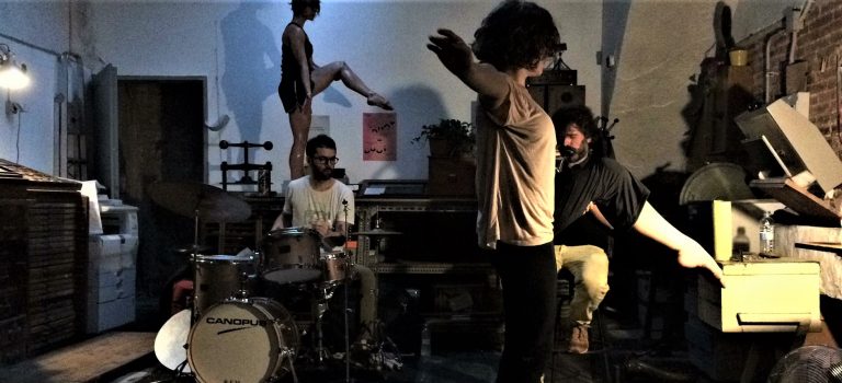 DUOT + DUOT: Tura Coll, Juliette Louste, Albert Cirera, Ramón Prats, at L’Automàtica Barcelona, 13-07-2018. DUOT + DUOT: Tura Coll, Juliette Louste, Albert Cirera, Ramón Prats, at L’Automàtica Barcelona, 13-07-2018.