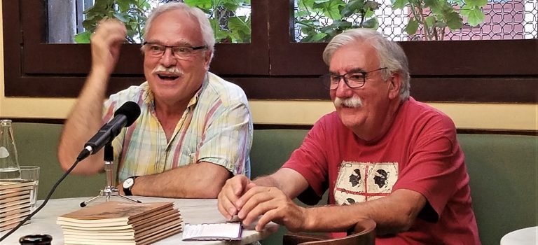 Vespertina # 3 amb Francesc Parcerisas, presentat per Joan Ramón Lladós. Lectura de poemes i tertúlia. Caffè San Marco 21-6-2018 Vespertina # 3 amb Francesc Parcerisas, presentat per Joan Ramón Lladós. Lectura de poemes i tertúlia. Caffè San Marco 21-6-2018