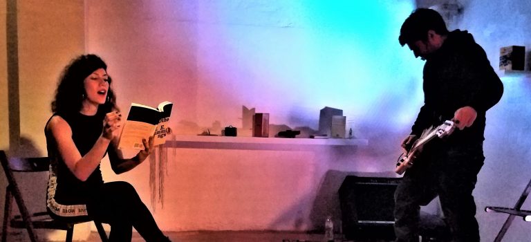 Antisongs, by Yexza Lara & Ferran Fages at TepekaleSound, 22-1-2019 Antisongs, by Yexza Lara & Ferran Fages at TepekaleSound, 22-1-2019