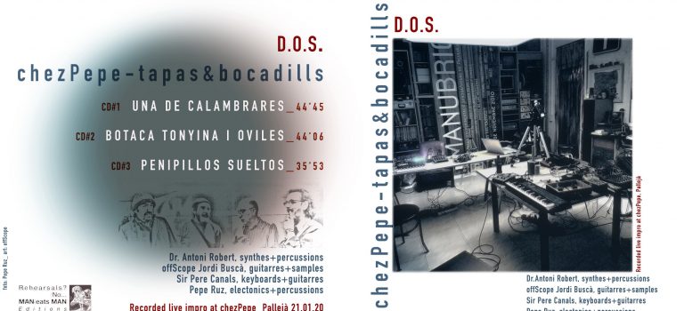 NEW RELEASE! “Chez Pepe – tapas & bocadills” by D.O.S. NEW RELEASE! “Chez Pepe – tapas & bocadills” by D.O.S.